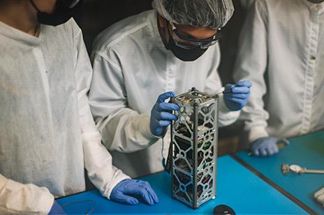 Countdown to Launch: 博彩网址大全 Lab Prepares for NASA-Sponsored Satellite Launch